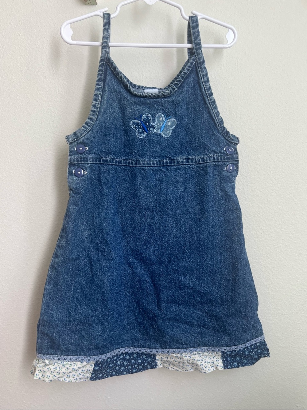 Vintage Girls' Denim Dress